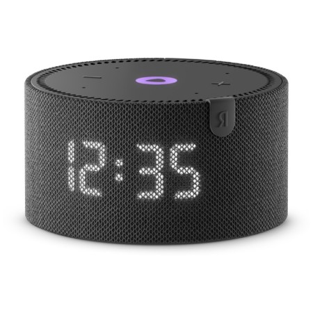Smart Column "New Yandex Mini Station", Voice Assistant Alice, 10W, with a clock, black