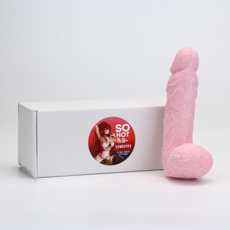 Bombed for the bath So Hot, 410 g, cherry aroma, 18+, pure happiness-1
