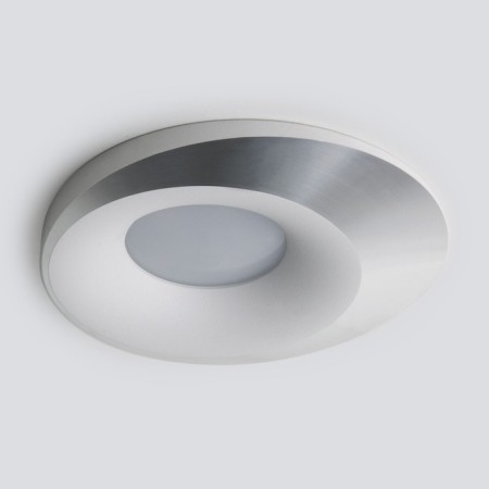 Interceptible Lamp Elektrostandard, Starfa, 101x101x25 mm, GU10, silver color, white-3