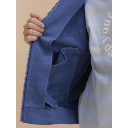 Bombber for a boy Pelican, height 140 cm, jeans color-9