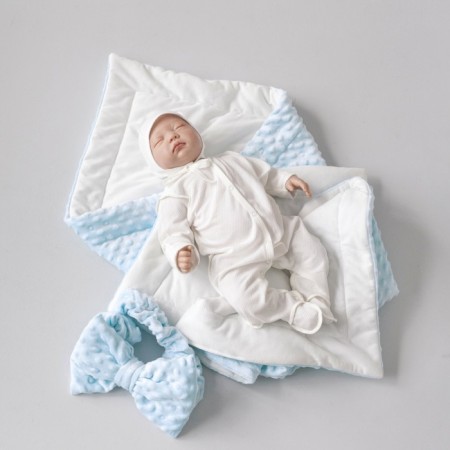 Kinderlitto “First Wardrobe” discharge kit, 4 items, height 50-56 cm, blue color-1