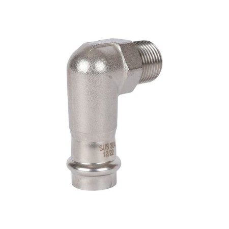 Rommer RSS-0010-001812, VPR-HR, D = 18 mm x 1/2 ", press, stainless steel. Steel.-2