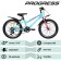 Cycling 20 "Progress Ingrid Low Rus, turquoise color, p. 10.5"