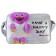 Children's bag with lightning, 6x11x13 cm, adjustable belt, white mix