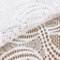 Lace elastic fabric, 180 mm × 2.7 ± 0.5 m, white color