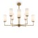 Freya Fr5184PL-08BS Agnes, 695x695x613 mm, E14, 8x60W, brass color