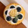 Mulyage - Magnet "Cracker with blueberries" 7x7x6cm