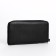 Women's wallet with lightning, black color
