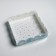 Box for confectionery products with PVC Vorosty Morning, 13 x 13 x 3 cm, New Year
