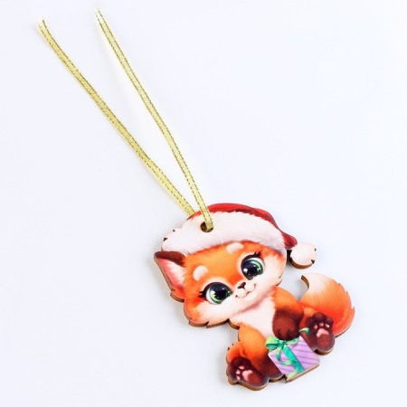 New Year's Christmas tree suspension "New Year! Fox "-2