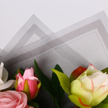 Parchment for flowers "Happiness", 50 x 70 cm-4