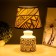 Gette table lamp E14 15W black 31x20x20cm Risalux