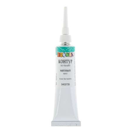 Contour on fabric 18 ml, ZHK Decola, mint (5403735)