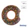 Circle for swimming "Donut", D = 107 cm, from 12 years, color mix, 36118 Bestway