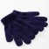 Children's gloves minku "plain", col. Blue, rr 16 (10-12 years)