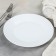 Plate flat Harena asean, d = 23 cm, white color