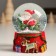 Souvenir Polystone Water Ball "Santa Claus on the Christmas tree" 7x8x9 cm