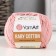 Yarn "Baby Cotton" 50% acrylic 50% cotton 165m/50g (413 powder)