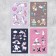 Stykerbook "Unicorns", 8 sheets, 12 x 18 cm