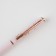 Gift handle "From March 8", metal, blue paste, 1 mm