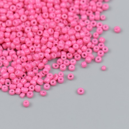 Glass beads 12/0 "bright pink" bright 450 g