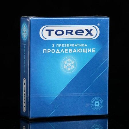 Torex condoms extending, 3 pcs.
