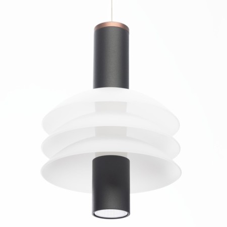 Suspended Citilux “Maya” CL202031, 35x35x22 cm, 3x5.33W, LED, brown color-6