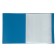 Folder with 100 A4 inserts, 700 μm, calligrata, texture "sand", blue