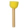 Sponge brush Round D - 30 mm, wooden pen, in a bag