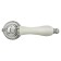 Door handle MH-42-Classic PC/W "Mart", color chromium, white
