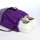 Bag for shoes on the lace, purple color