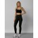 Femic fitness legins, size 42-46, black color