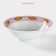 Plate ceramic deep shade “bunny's paw”, 400 ml, d = 15 cm, white color