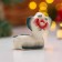 New Year. Souvenir "Maroussia" 5 × 5.5cm, gzhel, color