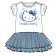 Dress for girls, height 86 cm