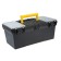 Tundra tool box, 16 ", 390 x 200 x 170 mm, plastic, tray, two organizers