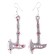 Carnival earrings "ax", color mix
