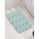 Bathroom mat "New Year's friends", anti -slip, size 52x77 cm