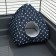 House "Wigwam" for rodents, 17*17*17 cm, calico, fleece, stars,