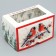 Folding box with bilateral application "Happy New Year" 16 x 10 x 10 cm, New Year