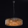 Goslar chandelier, 10x60W E14, black color, gold