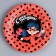 A set of paper dishes is one -time with birthday! ”: 6 plates, 6 glasses