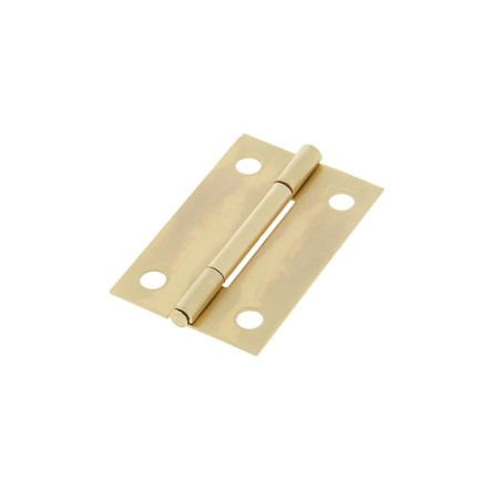 Card loop 1837, 36x23 mm, brass color