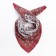 Women's scarf, burgundy color, size 72*72