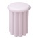 Bad Vivlend table, 340 × 340 × 460 mm, lilac color
