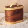Bakery "Roses", 2 rolls, 25 × 16 × 20 cm, birch bark