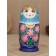 Nesting doll "lilac bouquet" 5 puppet