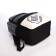 Youth backpack from a lightning textile, 3 pockets, a bag, a suitcase holder, black/gray color