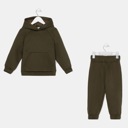 Children's costume with the basis (sweatshirt, trousers) KAFTAN "Basic Line" R.28 (86-92), khaki-7