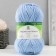 Yarn "Budget maxi" 40% wool, 60% acrylic 140m/150g (blue - 015)